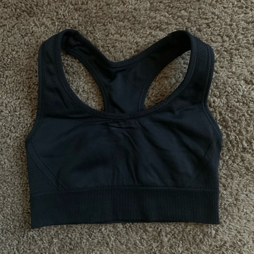 Black Sports Bra